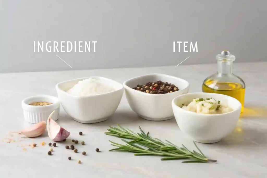 Easy Rice Pudding Recipe: Creamy, Old Fashioned & Homemade Dessert 2 minimalist style neutral background labeled ingr 1 Quikykitchen