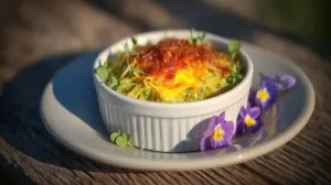 Crab Brulee Recipe A Gourmet Fusion of Savory and Sweet u5516325879 A gourmet crab brle served in a white ceramic ram 79c930eb c2e7 468f a5c6 7f023e24eeb5 2