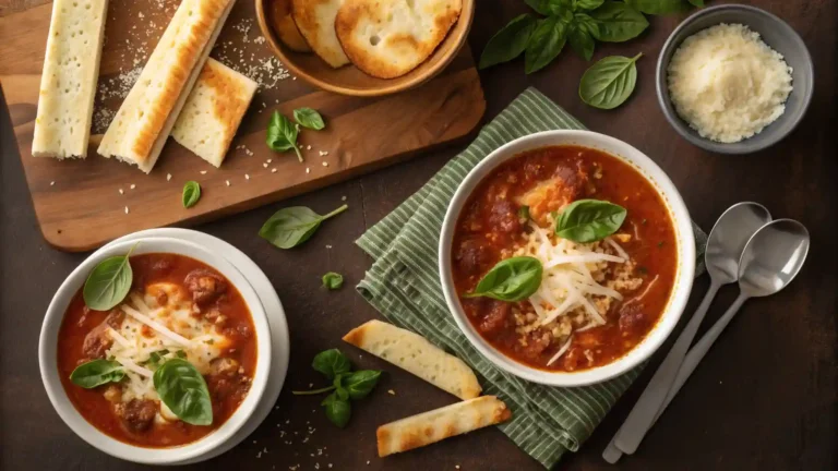 Easy Lasagna Soup Recipe