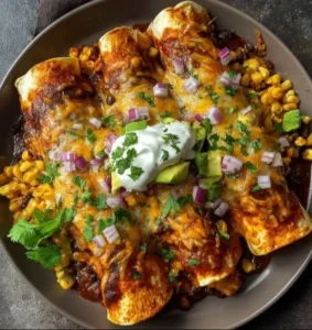 Sweet Potato, Corn, and Black Bean Enchiladas sweet potato corn and black bean enchiladas 2025 10 30 212149