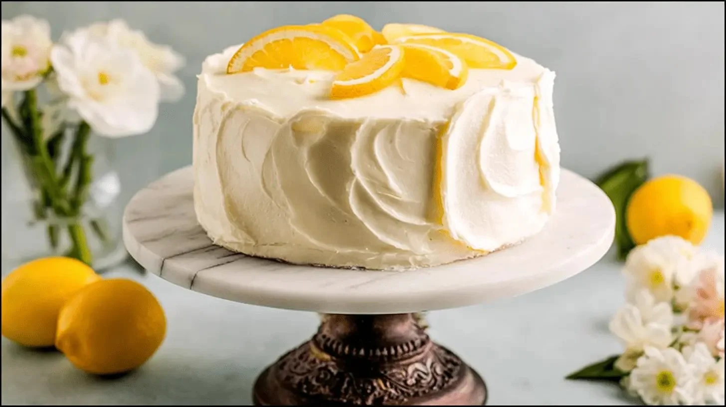 Moist and delicious ultimate lemon cake with fresh lemon zest and icing