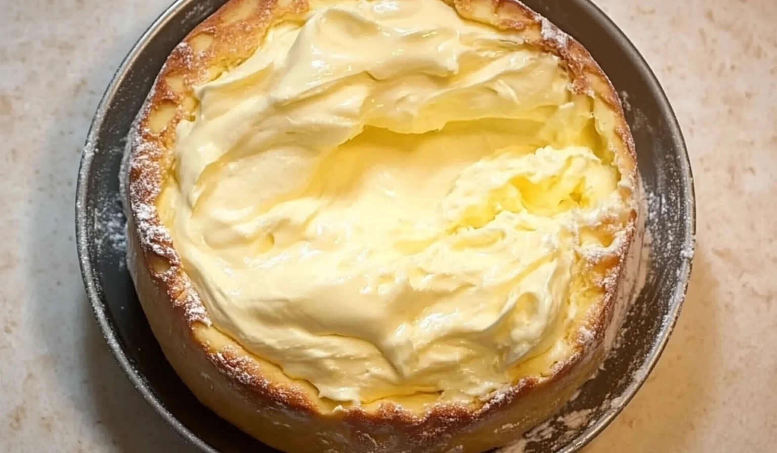 Delicious Melt-in-Your-Mouth Cake topped with frosting and berries