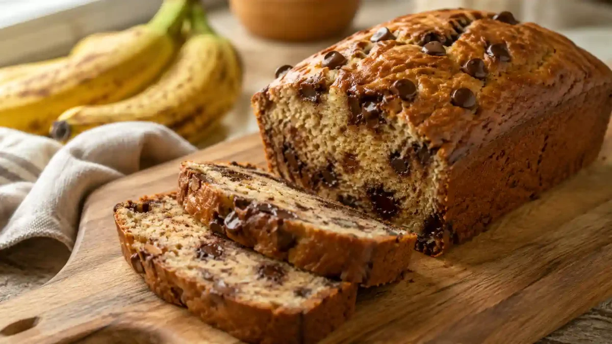 Chocolate Chip Banana Bread Recipe