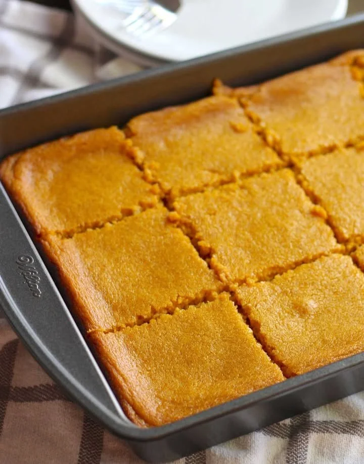 Delicious traditional box cake with frosting and decorative toppings.