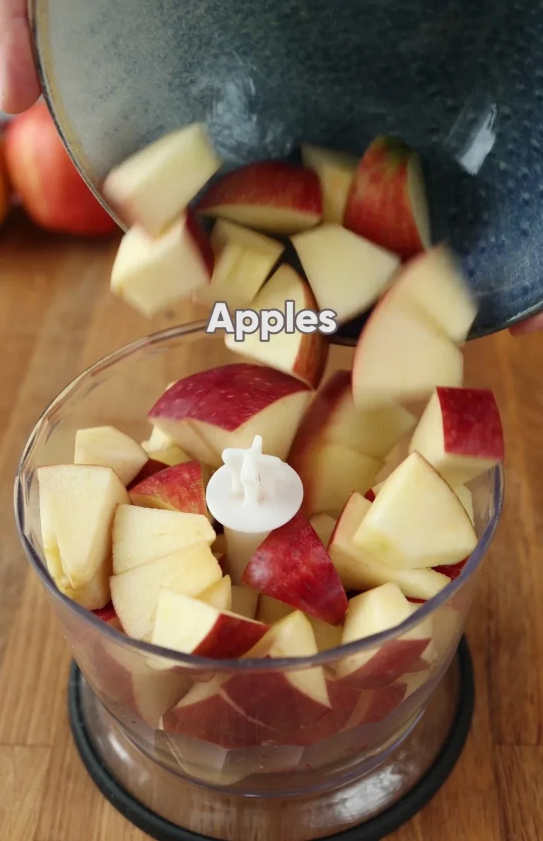 3-ingredient apple yogurt cake topped with fresh apple slices