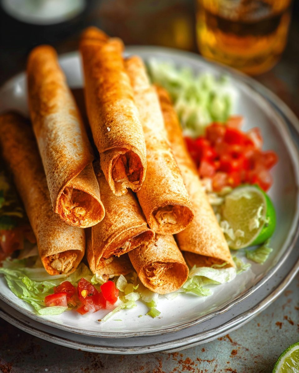 Quick Chicken Taquitos