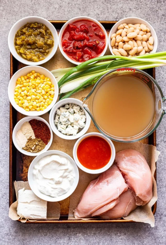 Slow Cooker Buffalo Chicken Chili