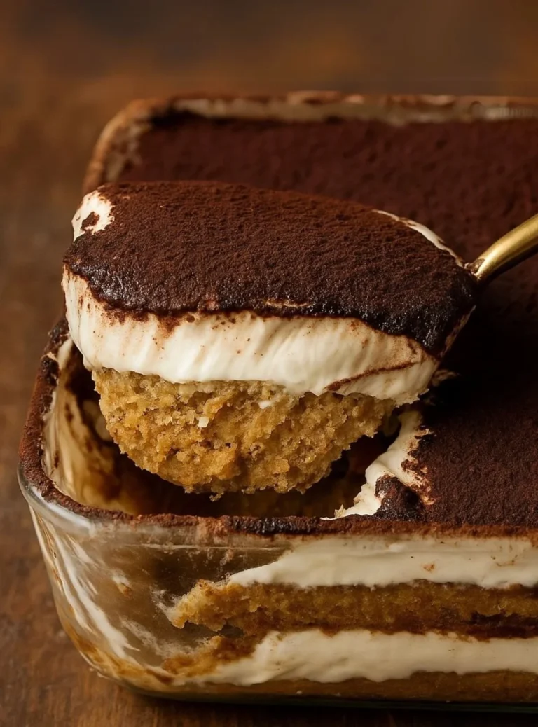 Baked oats layered with yogurt, a healthy and delicious breakfast dish