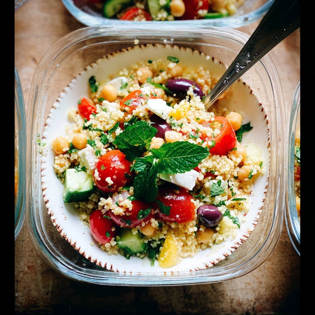 Greek Couscous Salad