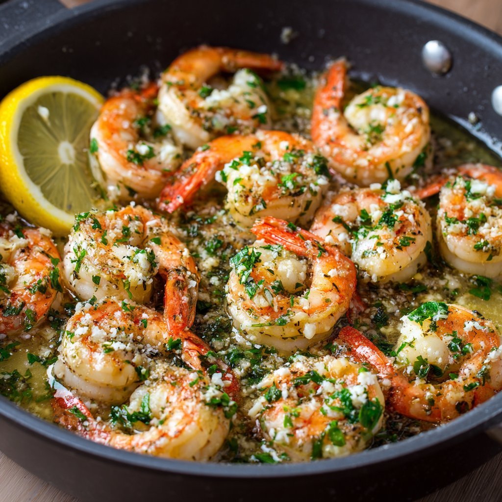 GARLIC BUTTER SHRIMP