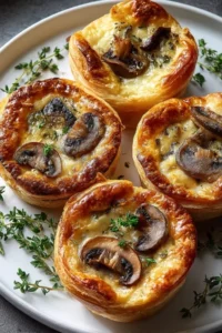 Mini Mushroom Pot Pies with Gruyère mini mushroom and gruyere pot pies 2025 12 03 184750