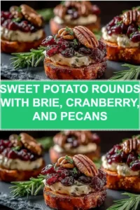 Sweet Potato Rounds with Brie, Cranberry, and Pecans sweet potato rounds with brie cranberry and peca 2025 12 04 225910