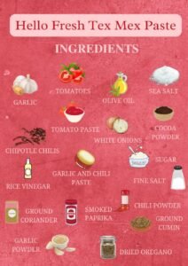 hello fresh tex mex paste