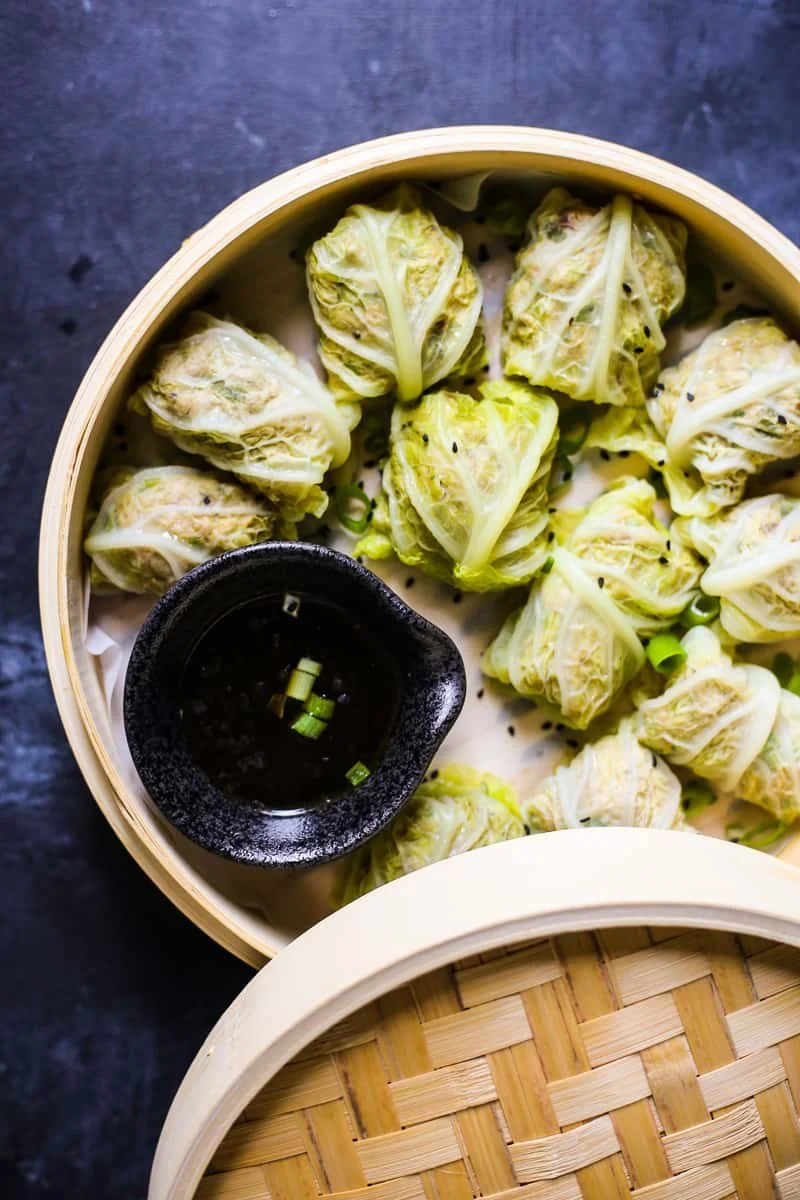 Cabbage Pork Dumplings