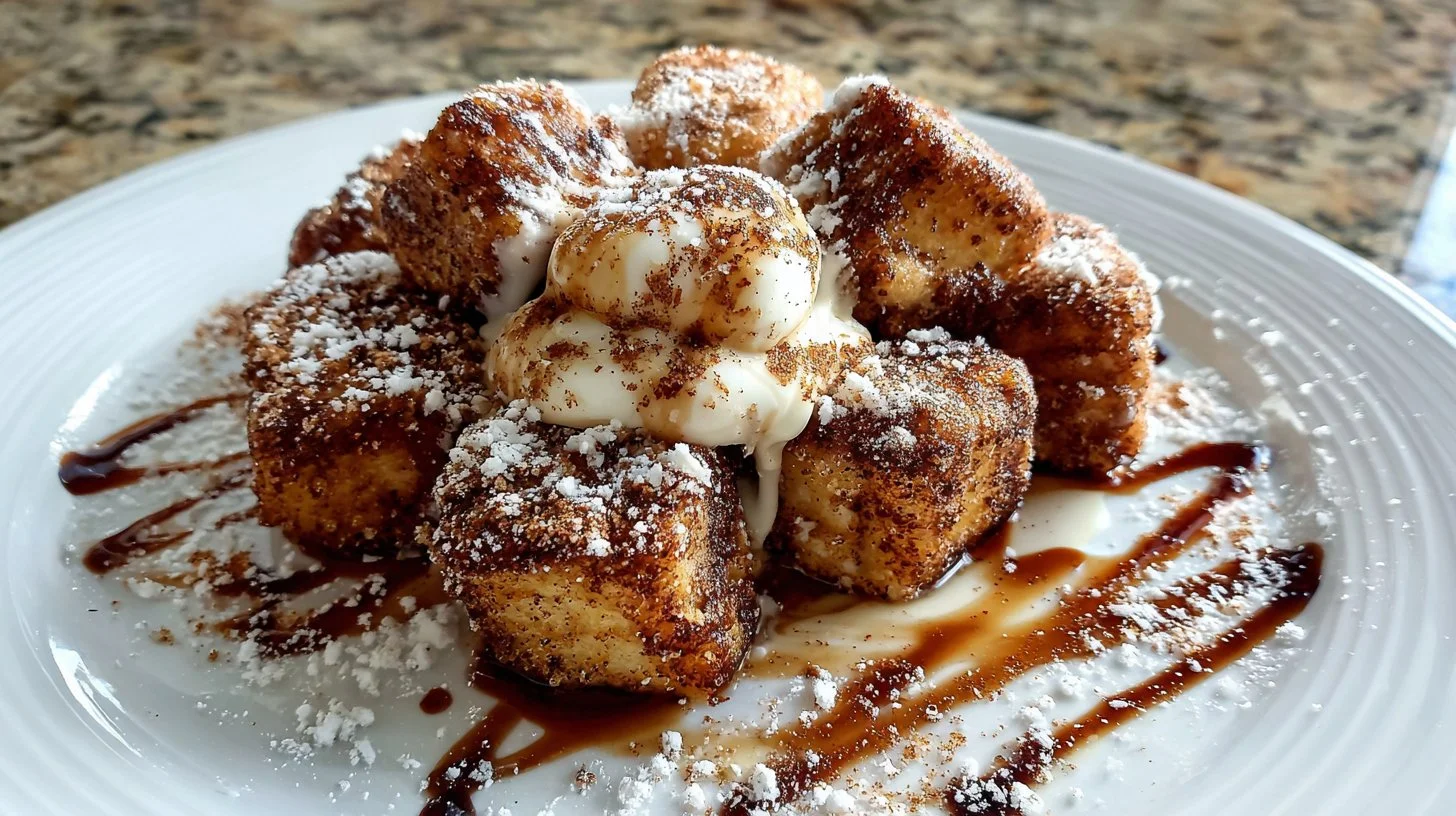 Cinnamon Roll French Toast Bites Cinnamon Roll French Toast Bites