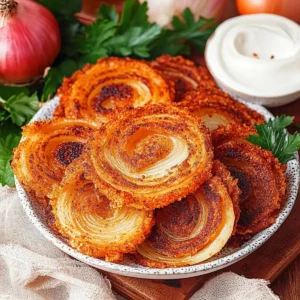 Delicious crispy onion ring chips, the perfect keto snack for health-conscious eaters.
