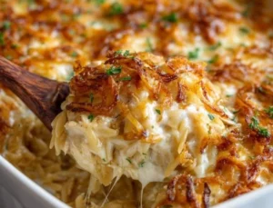 French Onion Chicken Orzo Casserole french onion chicken orzo casserole 2026 01 05 231417