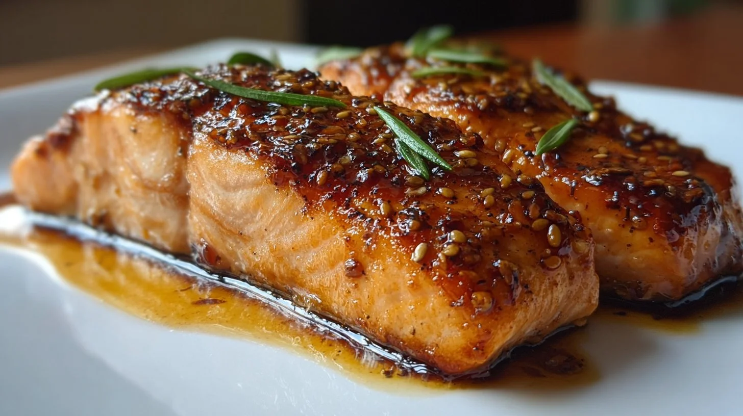 Maple Glazed Salmon
