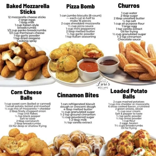 Delicious snack bites and fun easy recipes by Leah Baker