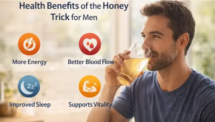 Honey Trick for Men Recipe: The 2-Minute Natural Drink Explained Health Benefits of the Honey Trick